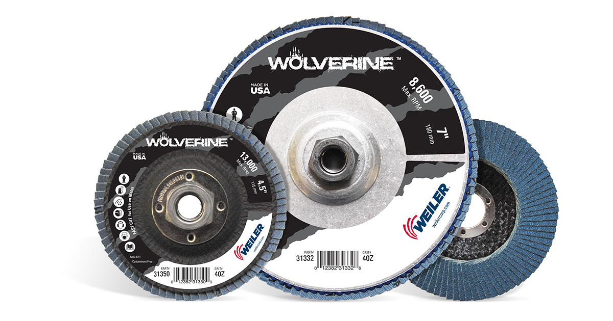 Wolverine Abrasive Flap Discs