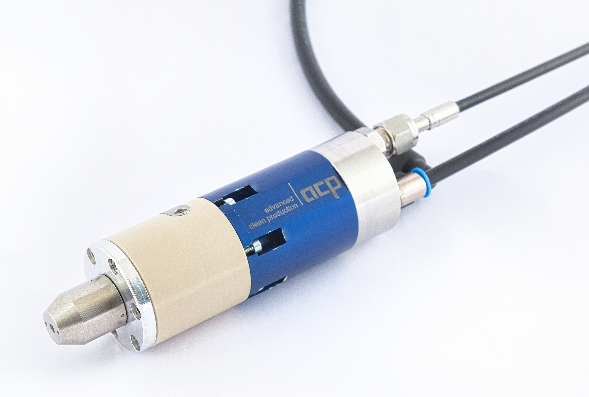 Pulsed Two-Substance Ring Nozzle