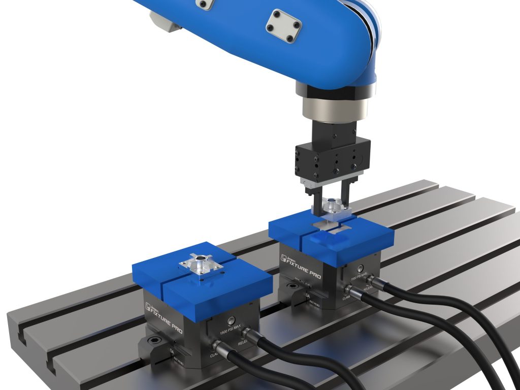 Image from 130mm Double Acting Hydraulic Vise