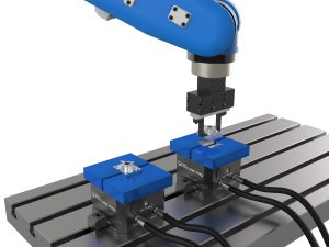 130mm Double-Acting Hydraulic Vise