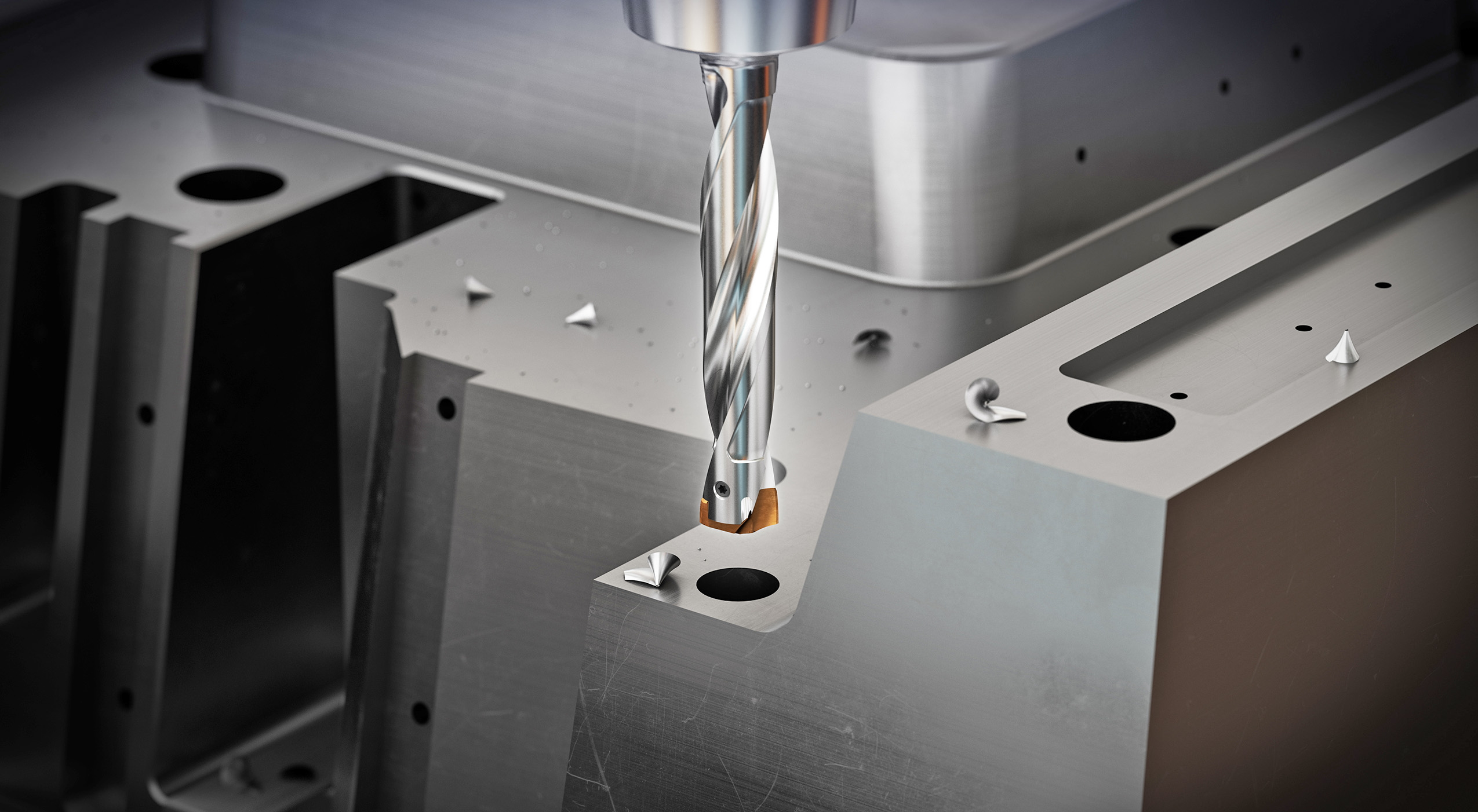 i-ONE Exchangeable Micro-Grain Carbide Drill Inserts