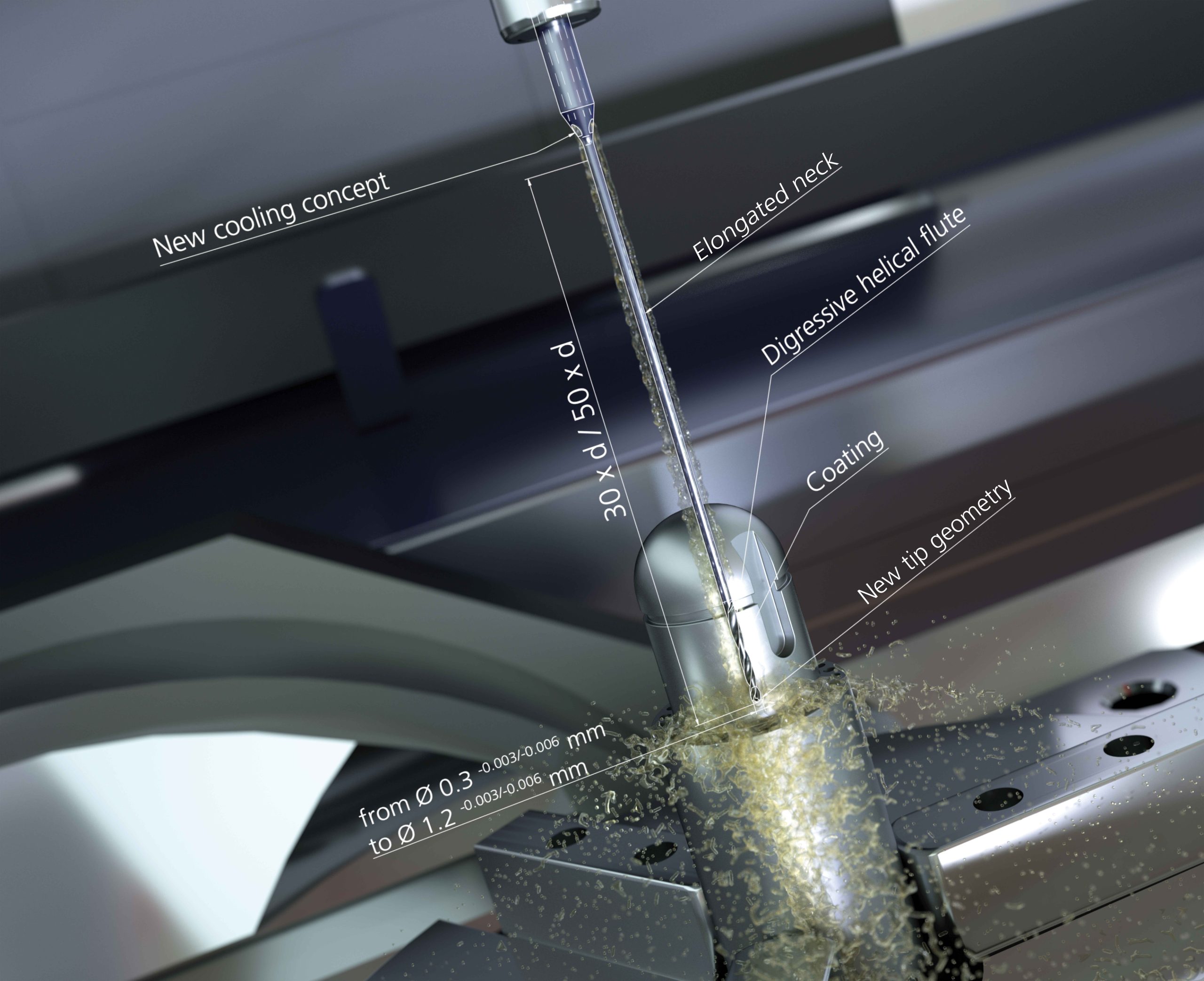 Mikron Tool Demos CrazyDrill Flex