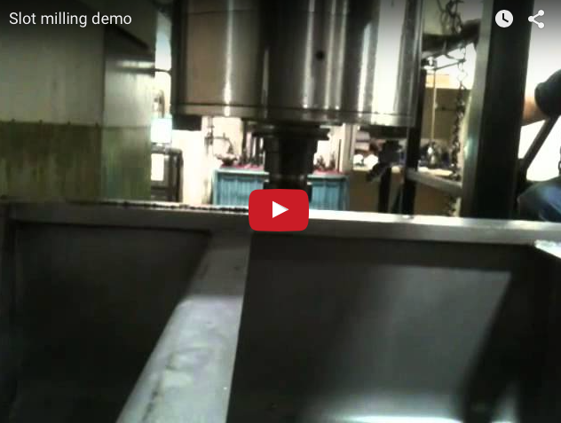 Slot milling demo video thumbnail
