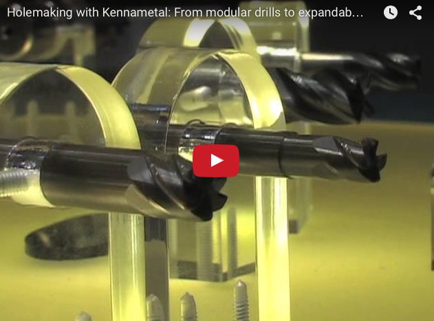 Holemaking with Kennametal video thumbnail