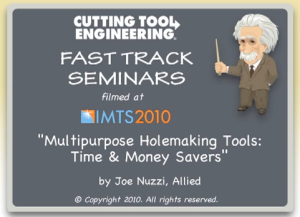 Multipurpose Holemaking Tools: Time & Money Savers