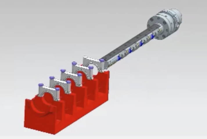 An asymmetric line boring bar video thumbnail