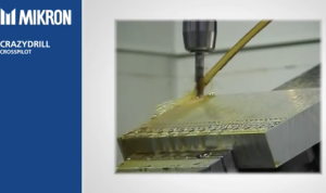 MIKRON features Crazydrill Crosspilot solid carbide drills
