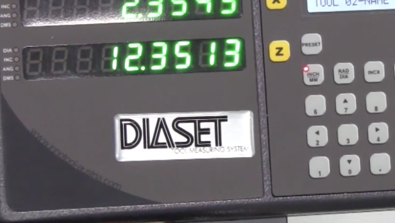 Diaset Tool Presetter and Measuring System video thumbnail