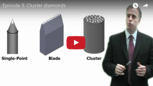 Cluster diamonds