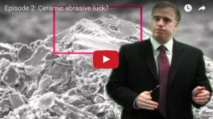 No luck with ceramic abrasive?