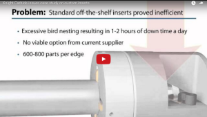 Knight Carbide issues case study on custom inserts