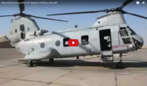 Manufacturing parts for legacy military aircraft