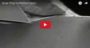 Iscar video depicts chip forming