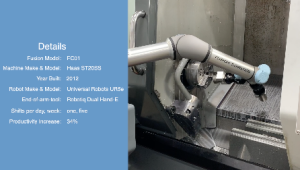 CNC machine tending with Haas ST20SS & UR5e