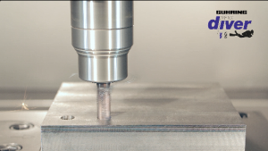 RF 100 Diver End Mills: Ramping, drilling, slotting, roughing & finishing