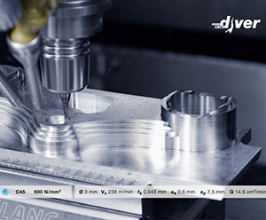 RF 100 Micro-Diver micro carbide end mills
