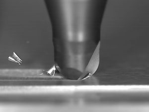 UDCB cutting chips high-speed camera
