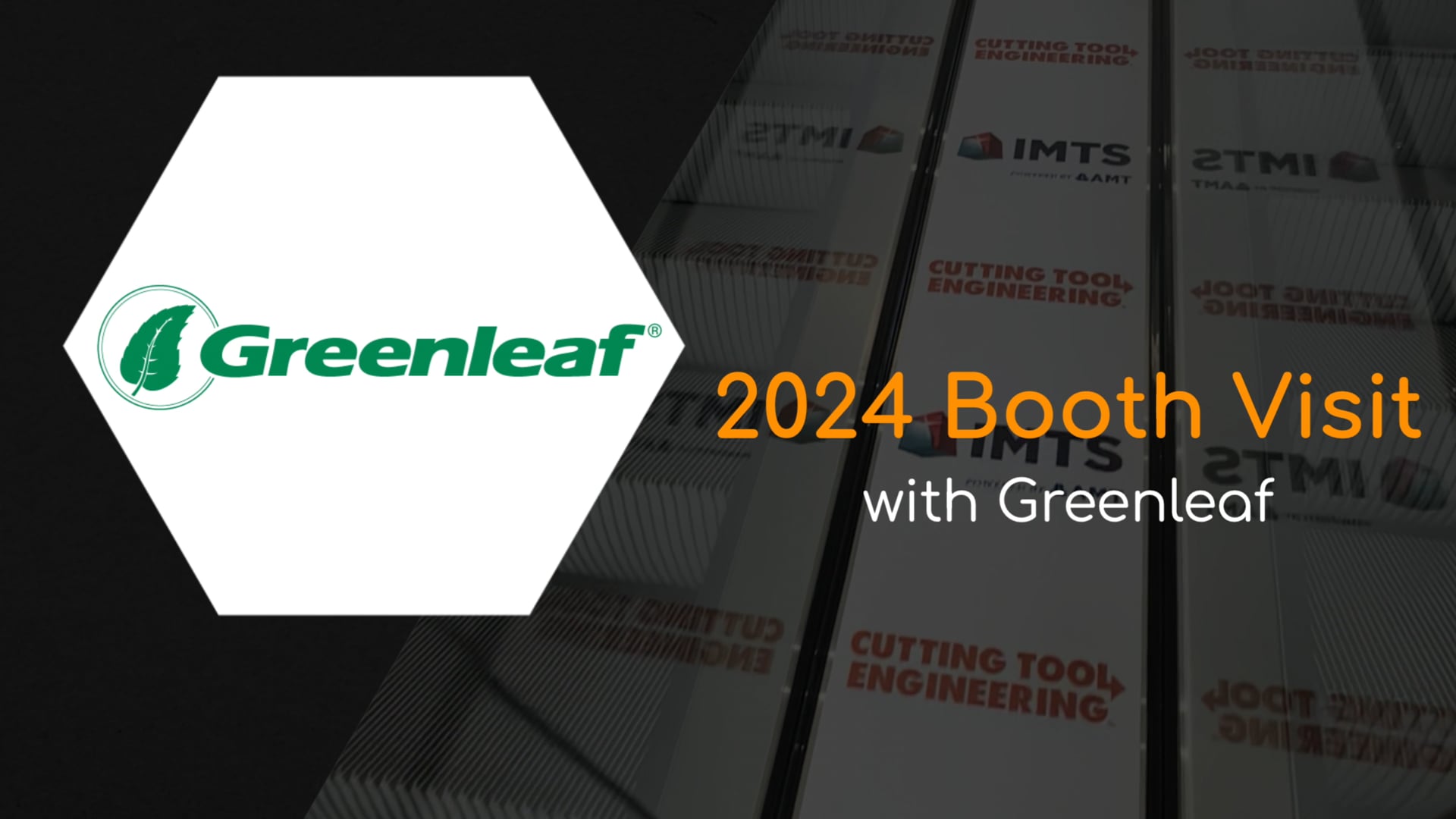 Greenleaf IMTS 2024 Booth Visit video thumbnail