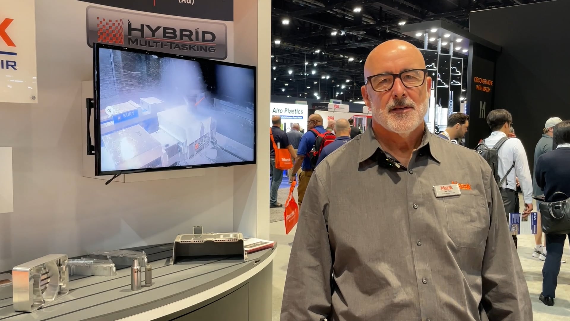 Mazak’s milling machines expand multitasking capabilities with friction stir welding tooling video thumbnail
