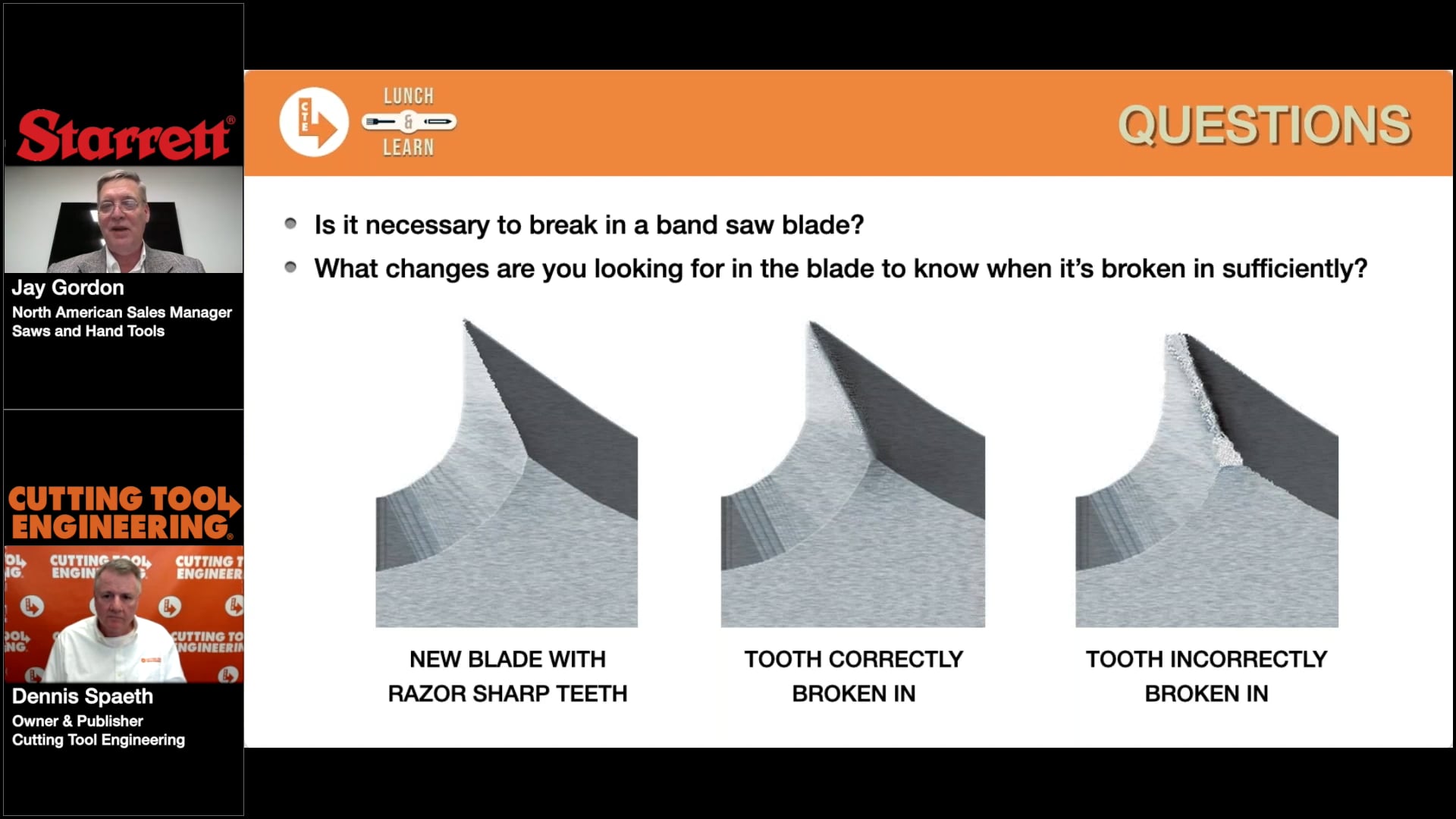 CTE Lunch & Learn: Troubleshooting Band Sawing video thumbnail